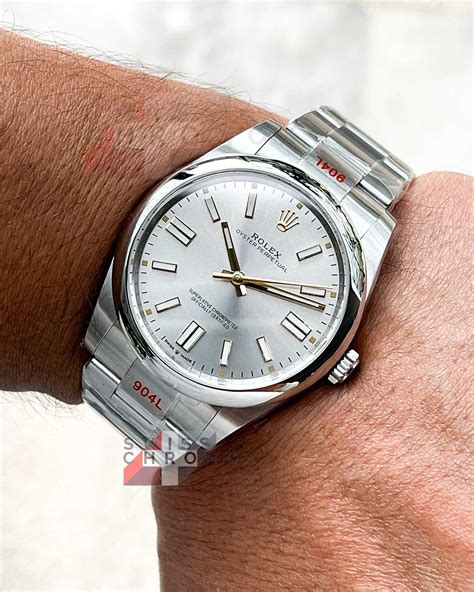 rolex oyster perpetual silver price|Rolex Oyster Perpetual 41mm 124300.